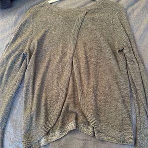 Banana republic open back sweater